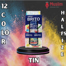Color 12-Half Tin Brito