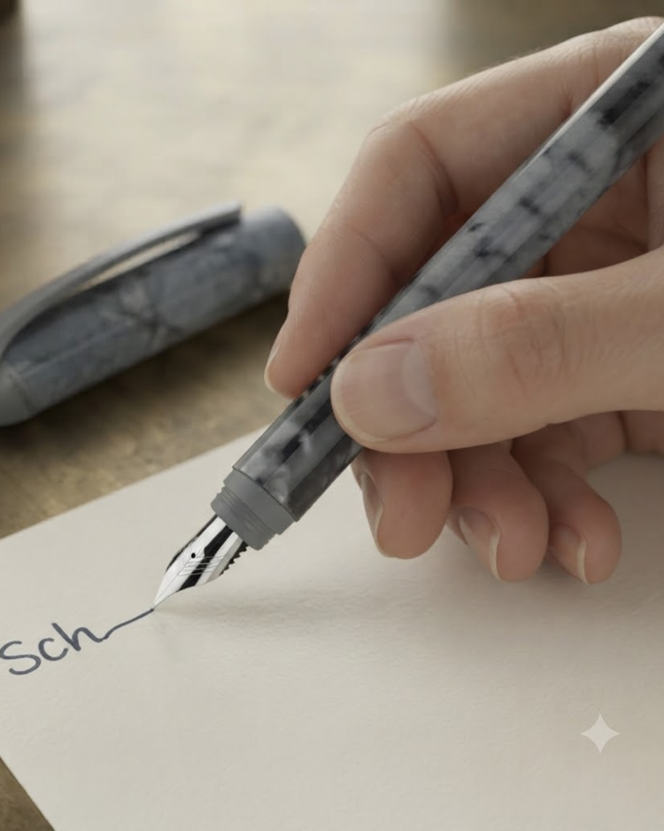 Schneider Easy Grey-Black Fountain Pen