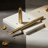 Gold Noble Eligance Jazz Fountain pen P36