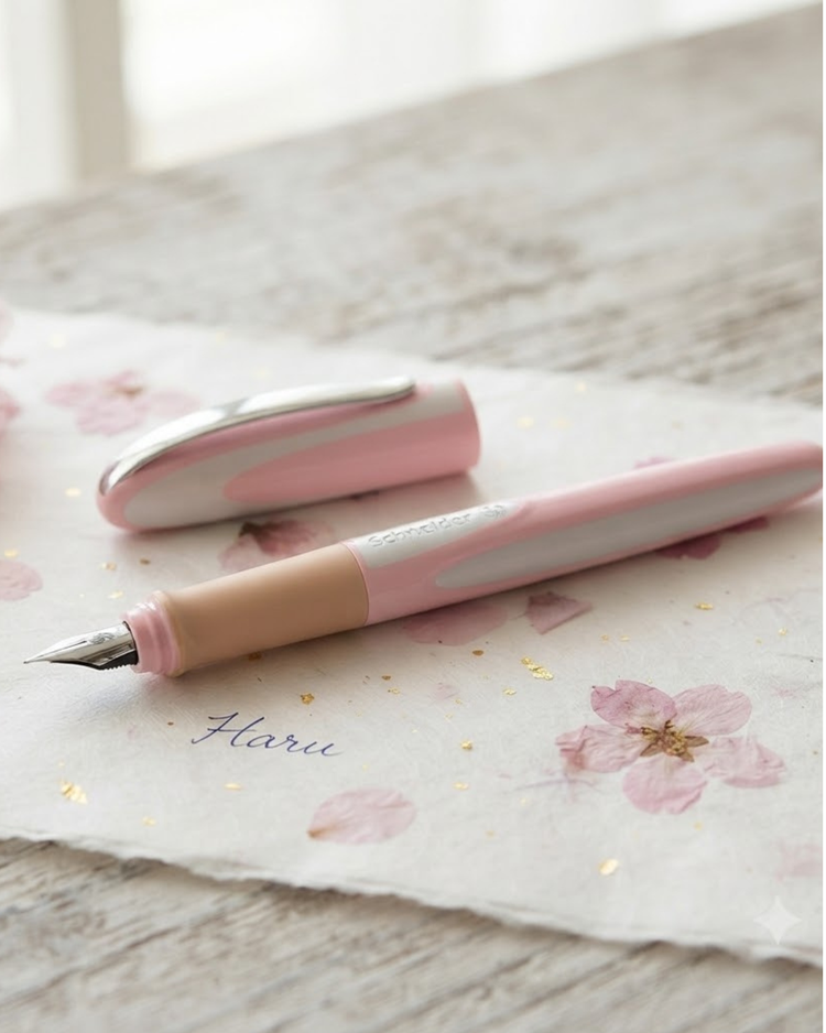 Schneider Ray Fountain Pen Cherry Blosoom Color