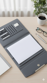 Folder Diary Grey