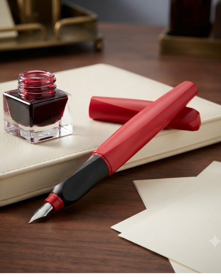 Pelikan Twist Fountain Pen Red