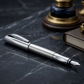 CEOD Shiny Silver Fountain Pen Schneider
