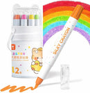 Silky 12-Color Lipstick Crayon