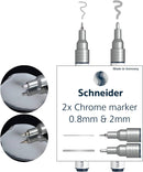 Schneider Chrome Marker Set