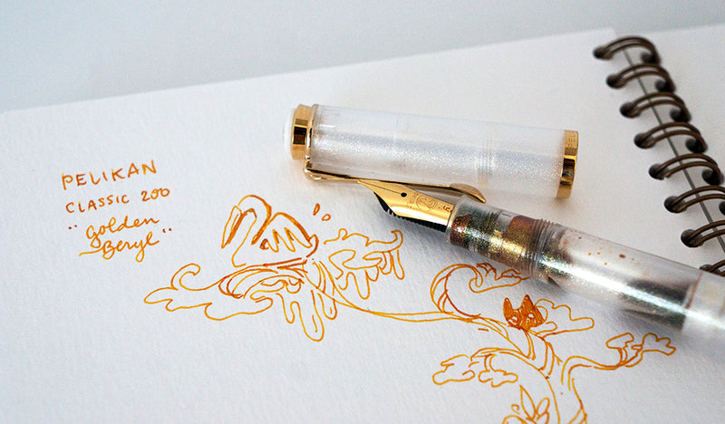 Classic M 200 Golden Beryl FP + ink (Set)