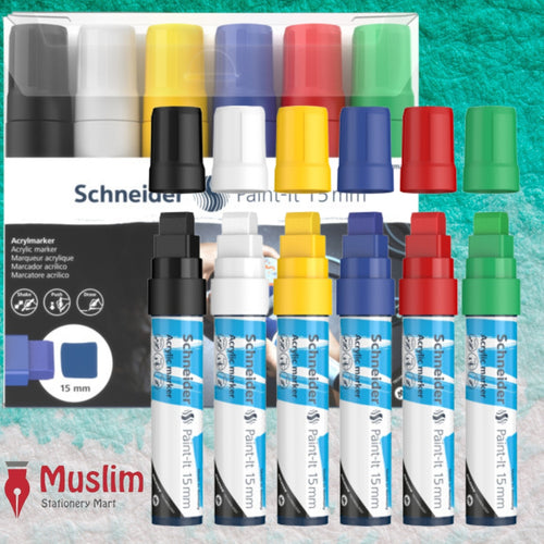 Schneider Acrylic Marker 15mm Set
