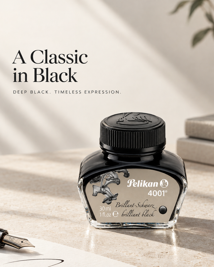 Pelikan Brilliant Black Fountain Pen Ink