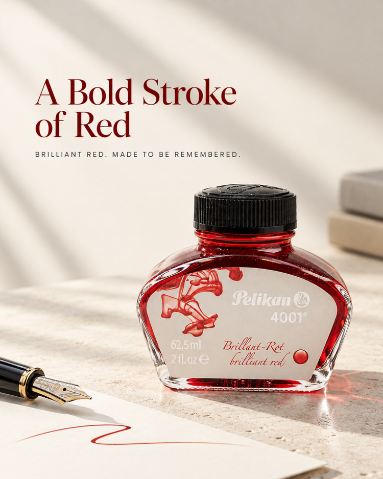 Pelikan Brilliant Red Fountain Pen Ink