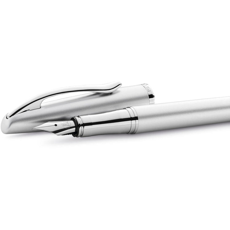 Silver Noble Eligance Jazz Fountain pen P36