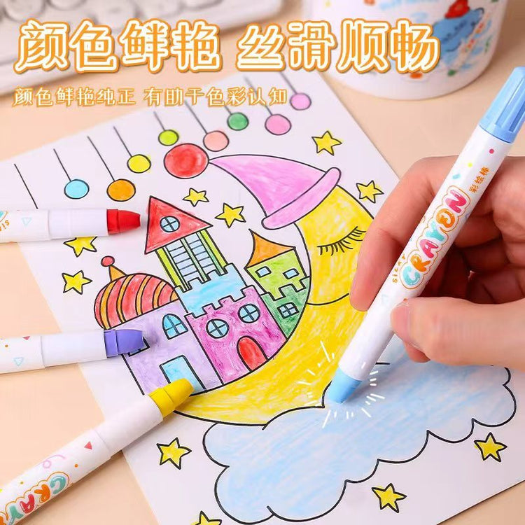 Silky 12-Color Lipstick Crayon
