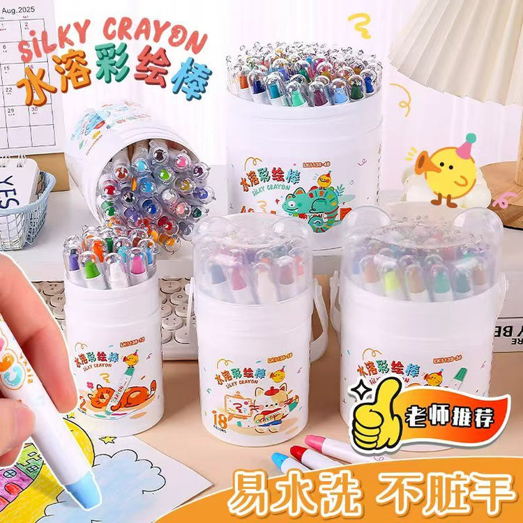 Silky 12-Color Lipstick Crayon