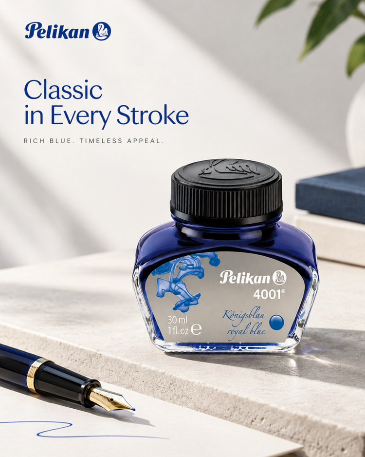 Pelikan Royal Blue Foountain Pen Ink