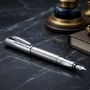 CEOD Shiny Silver Fountain Pen Schneider
