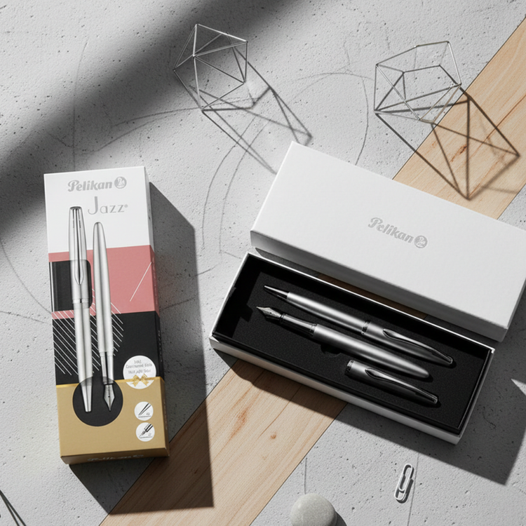 Elegance Silver Jazz Gift Set