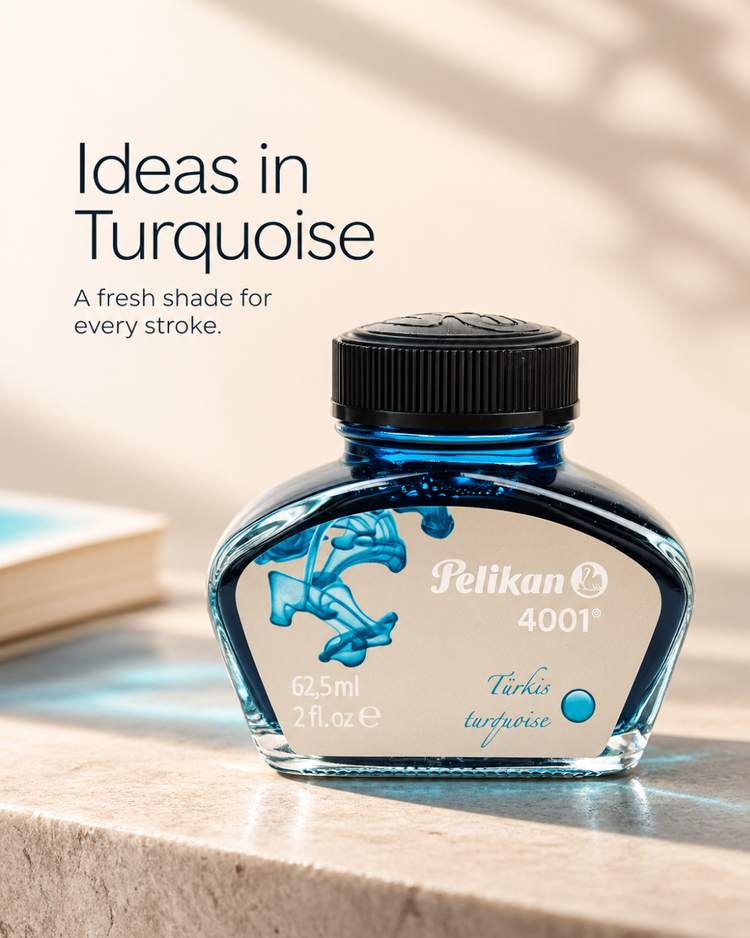 Pelikan Turqoise Fountain Pen Ink