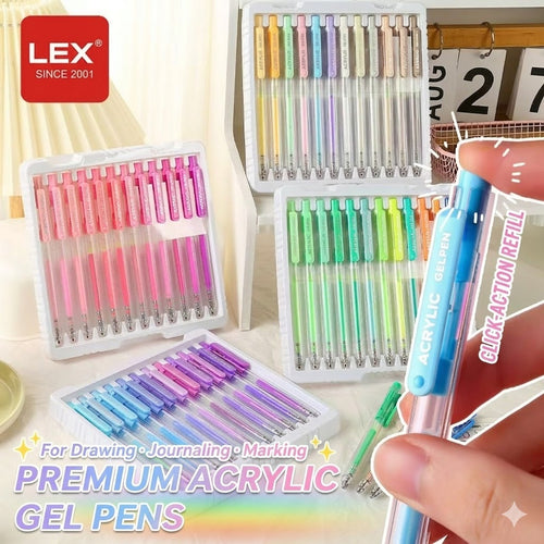 Acrylic Painting Gel Pen 24-color