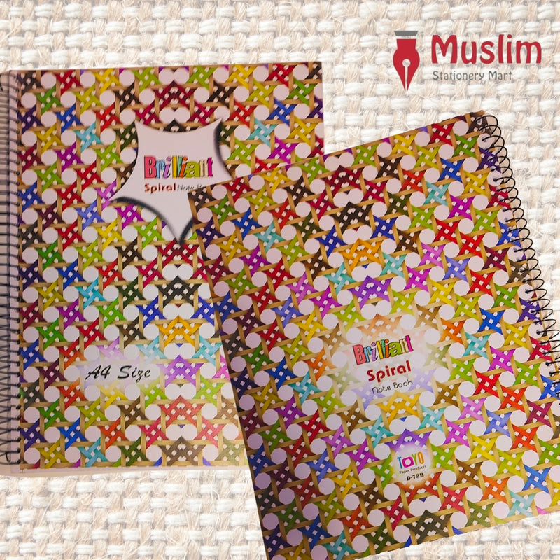 Spiral Notebook Vivid Visions A4